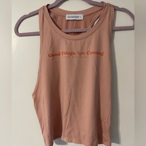 Burn Boot Camp Muscle Crop Top - Small